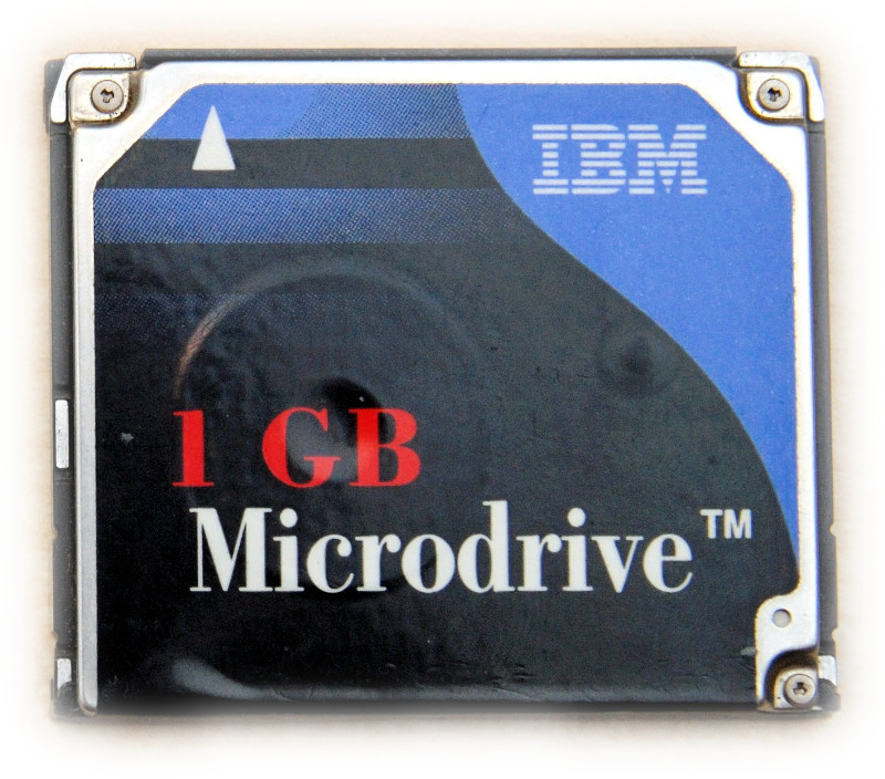 IBM Microdrive