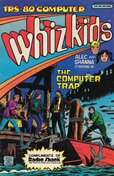 whiz kids, Radio Shack Comic